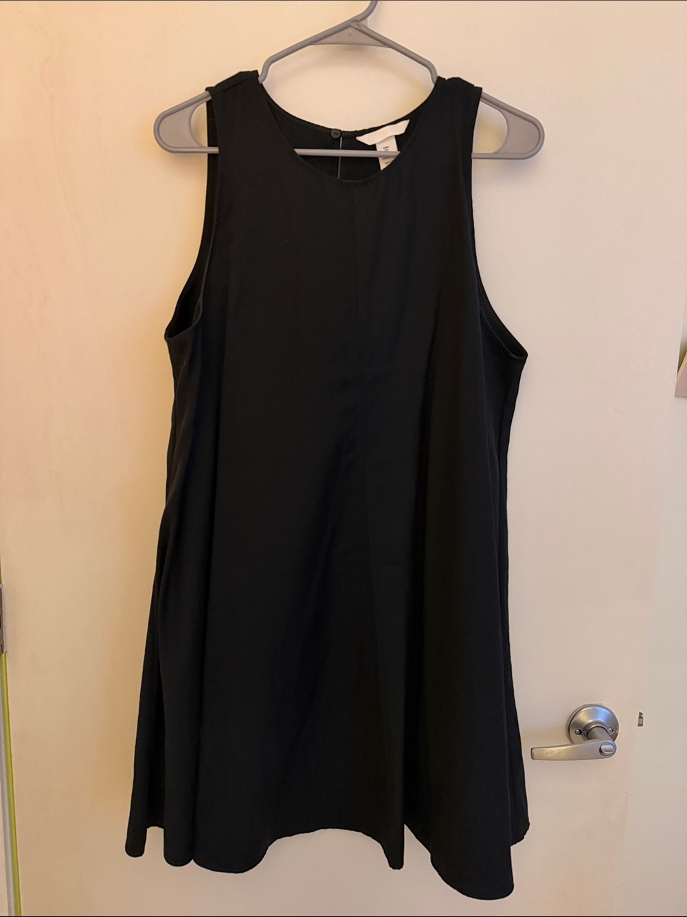 H&M Black Sleeveless Mini Dress